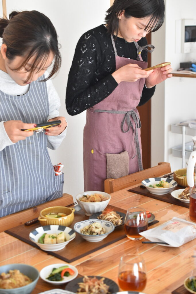 出汁レッスンのメニューの写真です